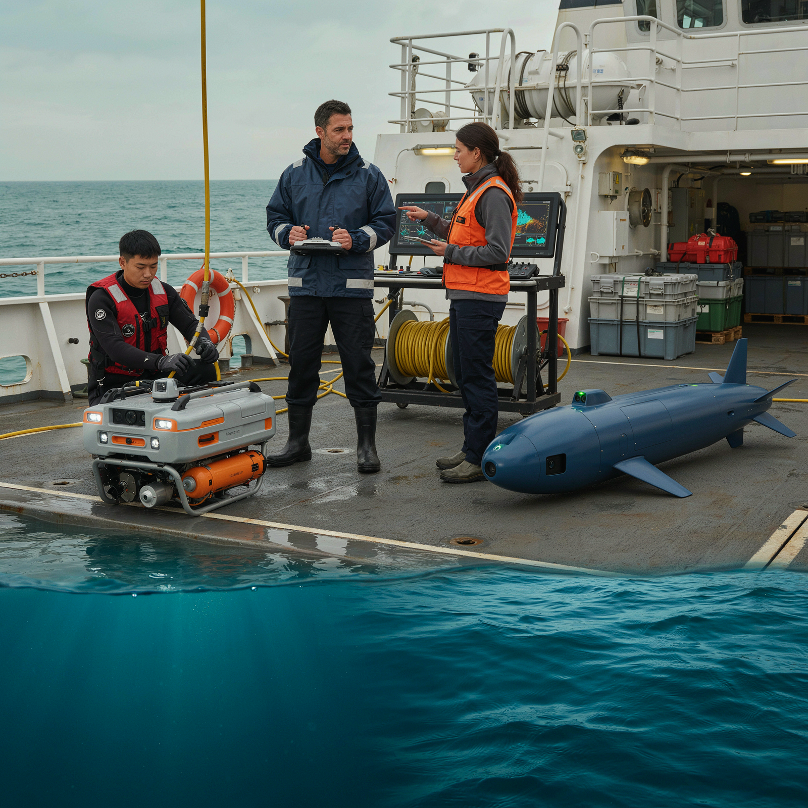 ROV vs AUV