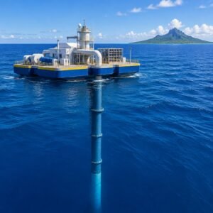 Planta OTEC flotante en aguas tropicales